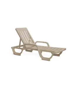 Chaisse Soleil Longue Malibu Taupe