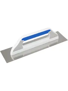 Taloche En Acier Inoxydable Avec Poignee Souple 130X480Mm