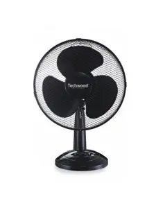 Ventilateur de table 30 cm 40 W noir Techwood