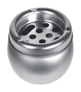 Cendrier aluminium 10×5,5 cm