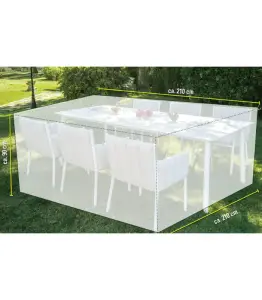 Housse Pour Mobilier De Jardin 210X210X90Cm