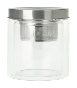 Bouteille en verre avec couvercle