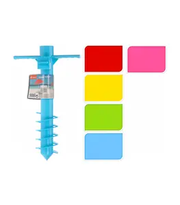 Piquet De Parasol 40 Cm En Plastique 5 Assorti