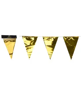 Guirlande de fête – lot de 25 pièces dore