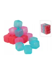 Glaçons cubes 18 pièces Coloris assortis