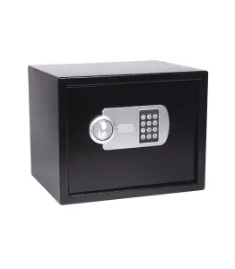 Coffre-Fort Électronique Noir Acier