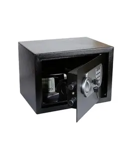 Coffre-Fort Électronique Noir 35X25X25 Cm