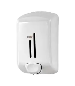 Distributeur De Savon Liquide Blanc 210X90X125Mm