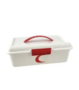 Boîte De Rangement Premiers Secours 4,5L 35X19X12Cm