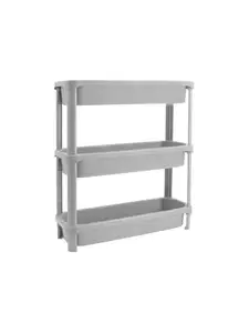 Étagère De Rangement Multifonction 3 Niveaux 37 X 25,5 X 56 Cm