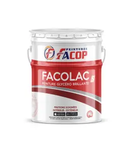 Facolac Glycéro Blanc Brillant 20 Kg