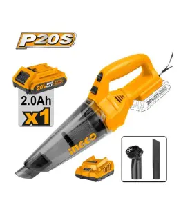 Aspirateur de voiture 20 V 0,5 L avec batterie et chargeur inclus