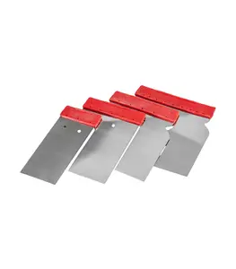 Spatules En Inox Sets De 4 Piéces 50-80-100-120Mm
