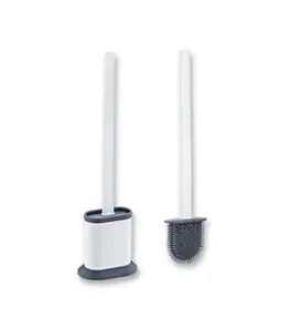 Brosse De Toilette Ovale En Silicone