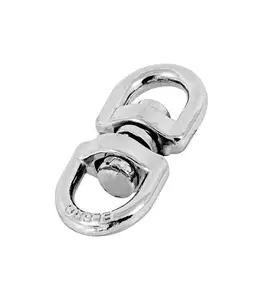 Touret Double 3 Mm Métal Nickelé
