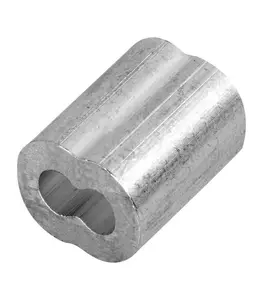 Set De 50 Manchons 2,5 Mm À Sertir En Aluminium