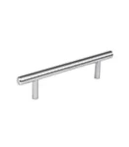 Poignée De Meuble 128 Mm Finition Nickel Satiné