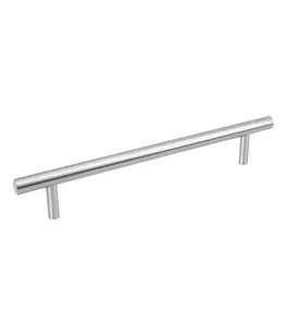 Poignée De Meuble 192Mm Finition Nickel Satiné