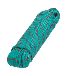 Corde Tressée 8Mm X 15M En Polypropylène Vert