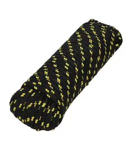 Corde Tressée 10Mm X 30M En Polypropylène Noir