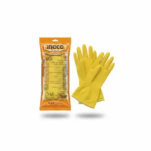 Gants en PVC jaunes