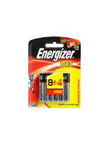 Pile Max Alk 8+4 AA Energizer