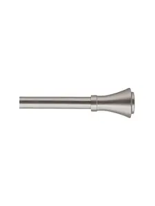 Kit extensible 210‑380 cm ø19cm embout brasserie finial argent