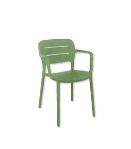 Chaise en polypropylène 52.5X53X79 cm vert