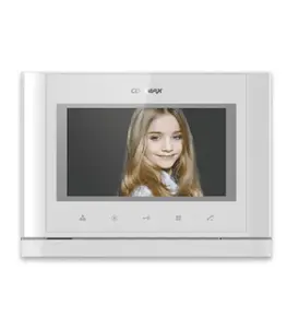 Moniteur vidéophone avec écran lcd 4,3&Prime; blanc