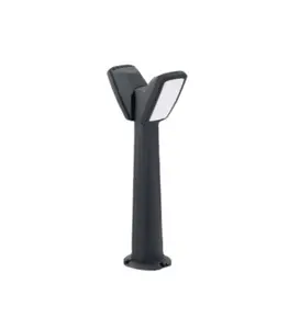 Borne Jardin Pinela E27 Opal Noir 2Lampe Fumagalli