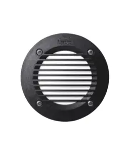 Contre Marche Leti Rond Gx53 Led 3W Noir Fumagalli