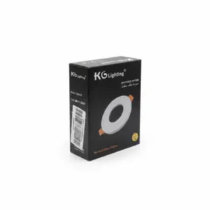 SPOT ROND GU5,3 908R-W NOIR ETANCHE