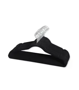 Cintre En Velour Apeiron 12 Pièces Noir