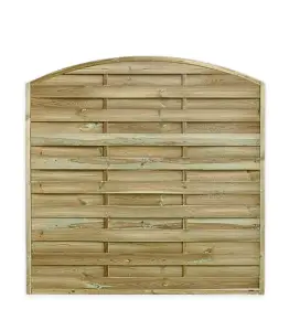Ecran En Bois Massif Lucas Arc 180X180Cm