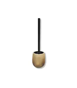 Brosse Wc Avec Support Céramique Oman Or