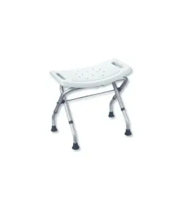 Siege De Douche Pliable Blanc