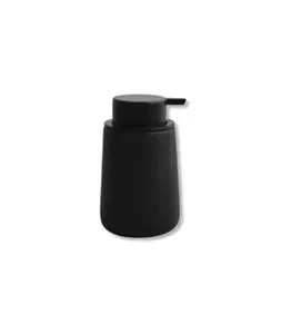 Distributeur de savon céramique maonie noir mat