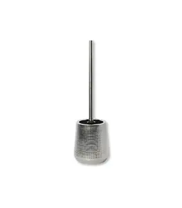Brosse Wc avec support Dallas Argent