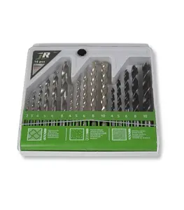 Coffret de 16 forets à beton bois et métal