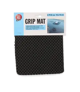 Tapis antidérapant pour tableau de bord 15x15cm 2 pièces