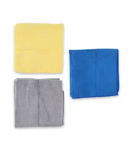 Chiffon de nettoyage en microfibre 3 pièces 35x35cm