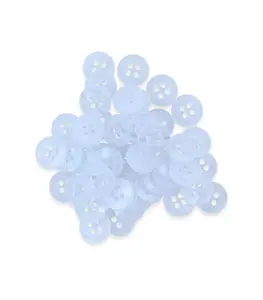 Set de 50 Boutons blancs