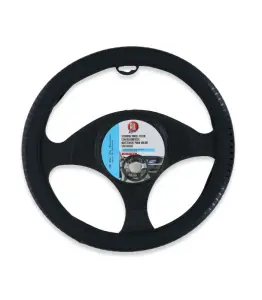 Housse de volant de voiture 38cm noir
