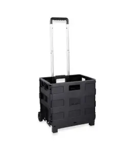 Chariot de rangement pliable 38 x36 x33 cm