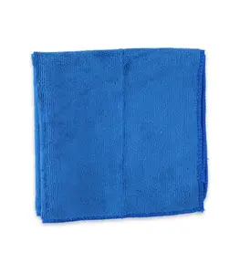 Chiffon de nettoyage pour vitres de voiture en microfibre bleu 35x 35cm