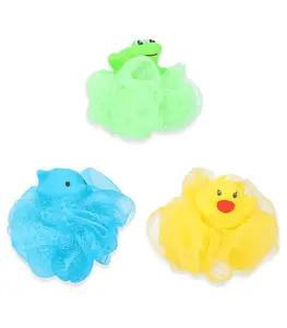 Éponge De Bain 10X9X9 Cm 3 Assortis