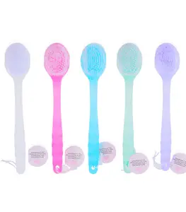 Brosse De Bain Et De Massage Transparente 5 Assortis