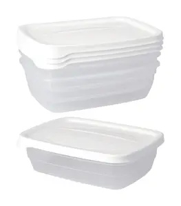 Boîte alimentaire transparente 0,3 l