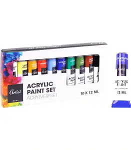 Set de peinture acrylique 10x12ml