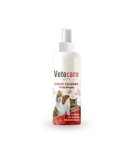 Spray cologne fruits rouges pour chiens et chats 200ml